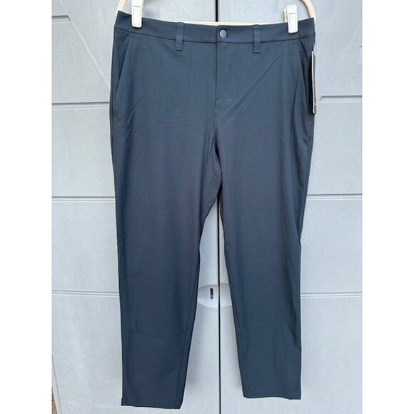 NWT $128 Lululemon ABC Classic-Fit 5Pkt Pants Trouser Warpstreme Obsidian 32x32